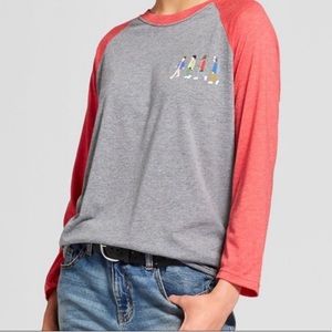 Stranger Things baseball shirt sz S